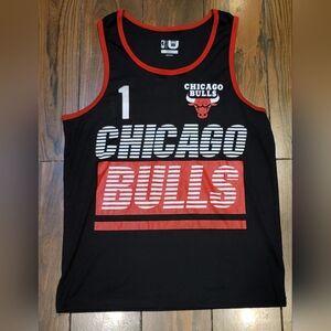 Chicago Bulls Derrick Rose basketball jersey.